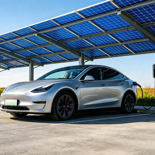 Tesla特斯拉车主零电费梦：光伏发电到底靠谱吗