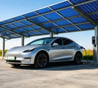 Tesla特斯拉车主零电费梦：光伏发电到底靠谱吗